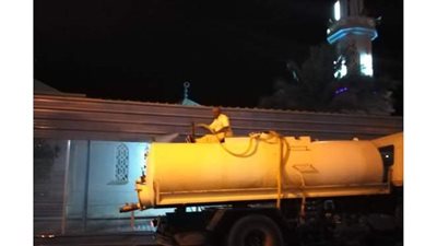 مساجد البحر الأحمر تستعد لاستقبال روادها بالتطهير والتعقيم