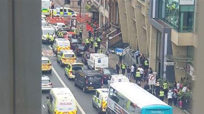 المشاهد الأولى لحادث طعن جماعي في وسط جلاسكو بإسكتلندا