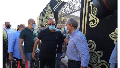 مجلس إدارة الأهلي يشارك في تشييع جنازة والدة الدرندلي