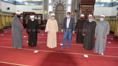 محافظ الدقهلية: هنيئا للجميع العودة لبيوت الله بالإجراءات الاحترازية | صور