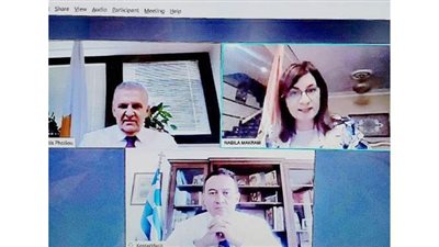 وزيرة الهجرة تستعرض مع نظيريها اليوناني والقبرصي تعزيز التعاون بين شعوب البلدان الثلاثة