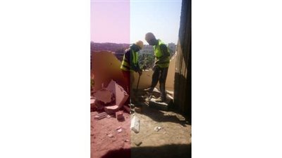 11 طابقا على مساحة 430 مترا  وصدر له 14 قرار إزالة.. بدء إزالة برج جرجا | فيديو وصور