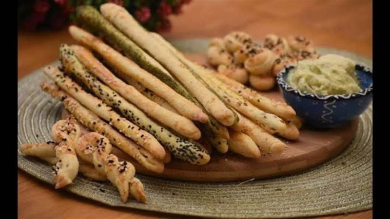 أصابع الكعك المالحة