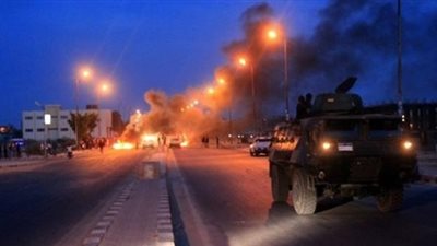 استشهاد مجندين في تفجير مدرعة أمنية جنوب الشيخ زويد