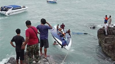 مقتل ثلاث سائحات في تحطم قارب سريع بـ«تايلاند»