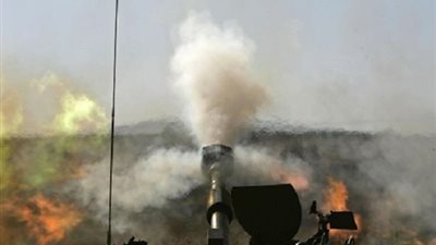 تضرر مركز الإرسال الإذاعي برفح بعد سقوط قذائف صاروخية مجهولة