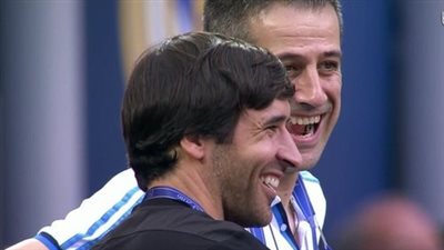 «راؤول» يؤازر لاعبي ريـال مدريد قبل نهائي دوري الأبطال