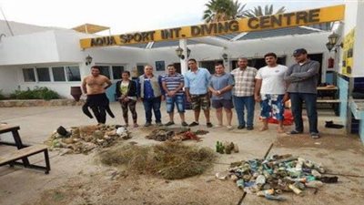 تطهير محمية أبو جلوم استعدادا لعودة السياحة بشرم الشيخ