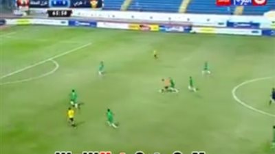 بالفيديو..«صلاح أمين» يتقدم بالهدف الأول لـ«الإنتاج» في «غزل المحلة»