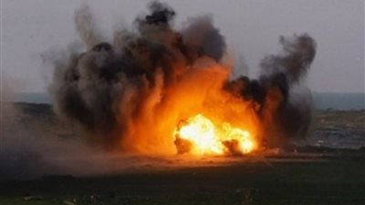 إصابة مواطن في انفجار عبوة ناسفة جنوب الشيخ زويد