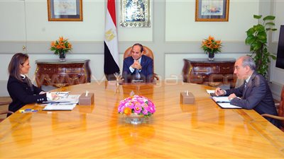 تفاصيل لقاء السيسي ووزيرة التعاون الدولي..الرئيس يبحث تنفيذ برنامج تنمية سيناء.. يؤكد أهمية توفير فرص العمل والرعاية الصحية للأهالي..يطالب بتنشيط المشروعات الصغيرة والمتوسطة..الاستفادة من تجارب العالم