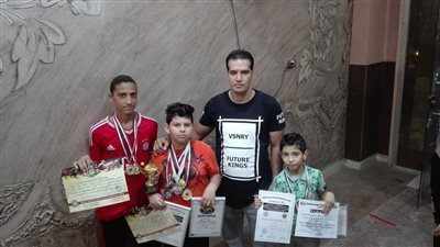 أبطال تايم تيم يحصدون الميداليات في البطولة العربية للكيك بوكس