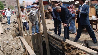 بالصور.. الانتهاء من تحسين صرف بولاق الدكرور القديمة خلال شهرين