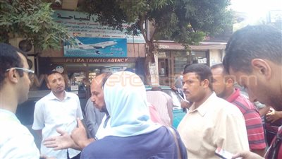 بالصور.. وقفة للعاملين بالصناديق الخاصة أمام الوزراء للمطالبة بالتثبيت