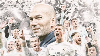 «زيدان» أول مدرب فرنسي يتوج بدوري أبطال أوروبا