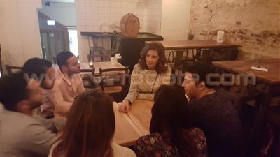 بالصور.. وزيرة الهجرة تلتقى الجالية المصرية بالدنمارك