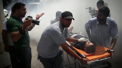 مناورة فلسطينية برفح تُحاكي قصف مدنيين