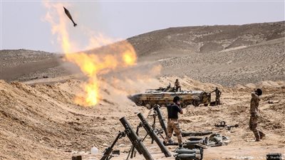 احتدام القتال بين الجيش السوري وداعش للسيطرة على تدمر