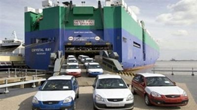 وصول 800 سيارة من اليونان وإيطاليا وتركيا إلى ميناء الإسكندرية