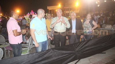 بالصور.. الاستعدادات النهائية لحفل صابر الرباعي ومروة بذكرى نصر أكتوبر