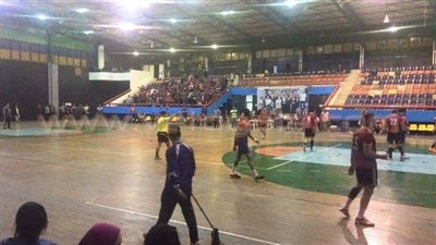 ألتراس أهلاوي يؤازر فريق «اليد» أمام الشمس بدوري المحترفين