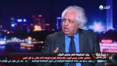 غطاس: اجتماع الحكومة بالنواب قبل إلقاء البيان «رشوة سياسية»