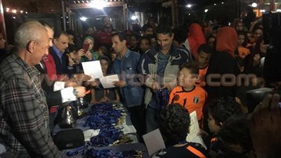 بالصور.. الشمس يكرم فرق الميني بقطاع اليد