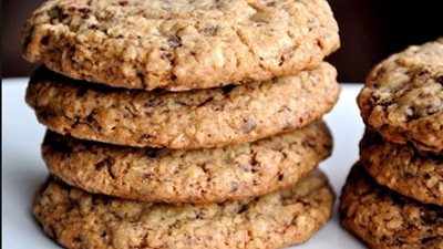 طريقة عمل كوكيز الشوفان بالقرفة «دايت»