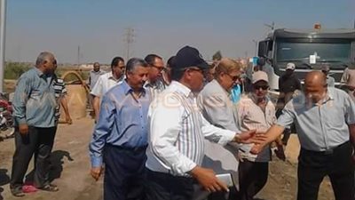 محافظ الإسماعيلية يتدخل لحل مشكلة انقطاع المياه بالتل الكبير