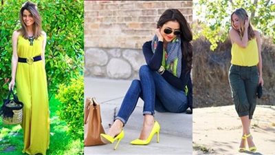 الأصفر يتربع على عرش ألوان موضة أزياء صيف 2016