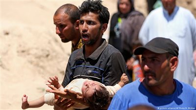 فرار آلاف العراقيين من منطقة معارك استعادة الموصل
