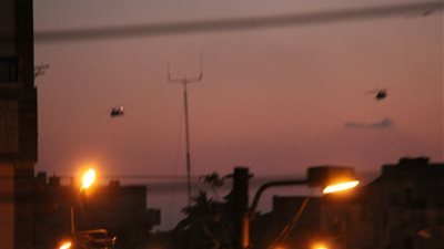 هدوء تام بسيناء.. والأباتشى تحلق في سماء العريش