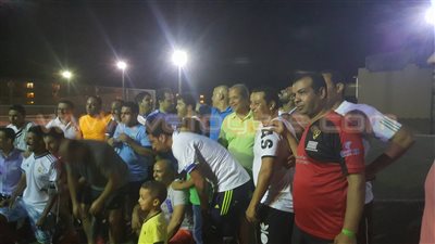 بالصور.. فوز أصدقاء أحمد حسن على فريق شادي محمد في ودية شرم الشيخ