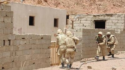 مقتل 11 تكفيريا والقبض على 5 مشتبه فيهم بقرية الزهيرات في رفح