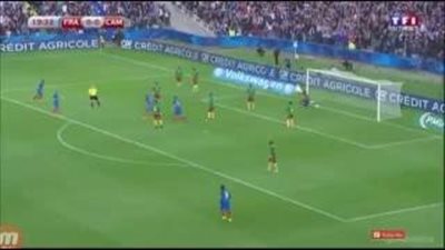 بالفيديو.. فرنسا تستعد لـ«يورو 2016» بالفوز على الكاميرون 3/2