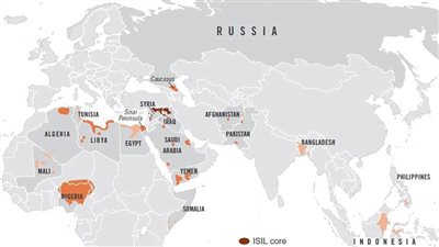 وثيقة أمريكية سرية تكشف تواجد داعش في 18 دولة بينها مصر