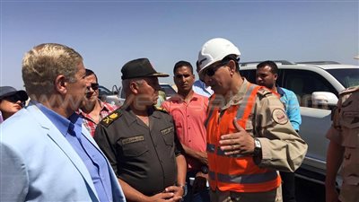 بالصور.. «الوزير» وطاهر يتفقدان مشروع الأنفاق و«الإسماعيلية الجديدة»