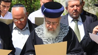 بالفيديو: حاخام يهودي يدعو لطرد الفلسطينيين إلى السعودية