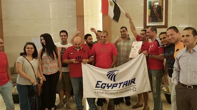 الجماهير المصرية تؤازر المنتخب قبل مواجهة الكونغو
