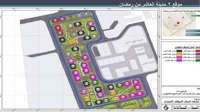 بالصور.. معدل تنفيذ مرافق وخدمات «دار مصر» في بدر