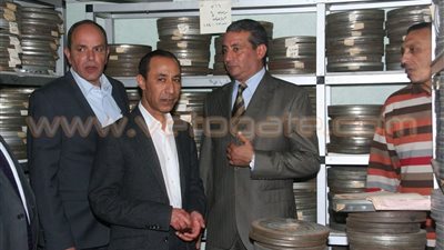 بالصور.. «الأمير» يتفقد مكتبات التلفزيون بـ«ماسبيرو»