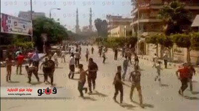 بالصور.. كر وفر بين الإخوان والشرطة بالشرقية
