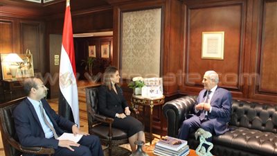 وزيرة التعاون الدولي تبحث مع سفير الجزائر تعزيز العلاقات الاقتصادية