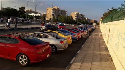 بالصور.. أكبر تجمع لملاك سيارات هيونداي كوبيه في الإسماعيلية