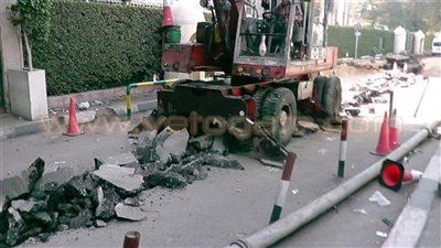 نائب محافظ القاهرة يكلف بالانتهاء من تحسين الصرف بشارع البرج