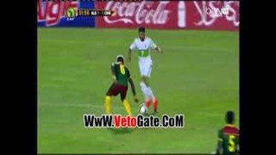 بالفيديو.. ملخص لمسات رياض محرز في مباراة الجزائر والكاميرون