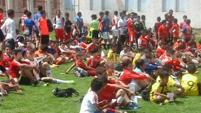 إقبال كبير على اختبارات ناشئي الإنتاج الحربي بالمنوفية