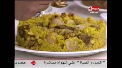 بالفيديو.. تعلمي طريقة عمل طاجن الأرز باللحم الضاني