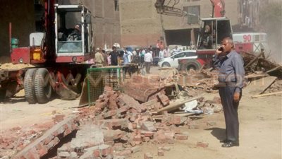 بالصور.. إزالة 10 تعديات على أراضي الأوقاف بشبرا الخيمة