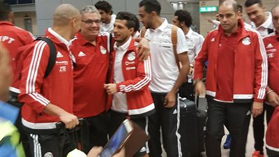 وصول بعثة منتخب مصر للقاهرة بعد رحلة شاقة من الكونغو